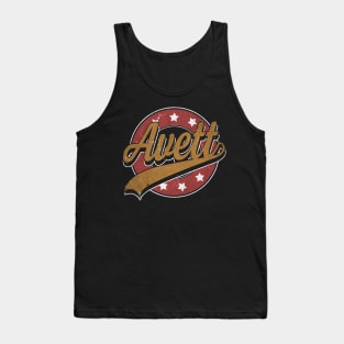 Personalized Name Avett Vintage Circle Limited Edition Tank Top